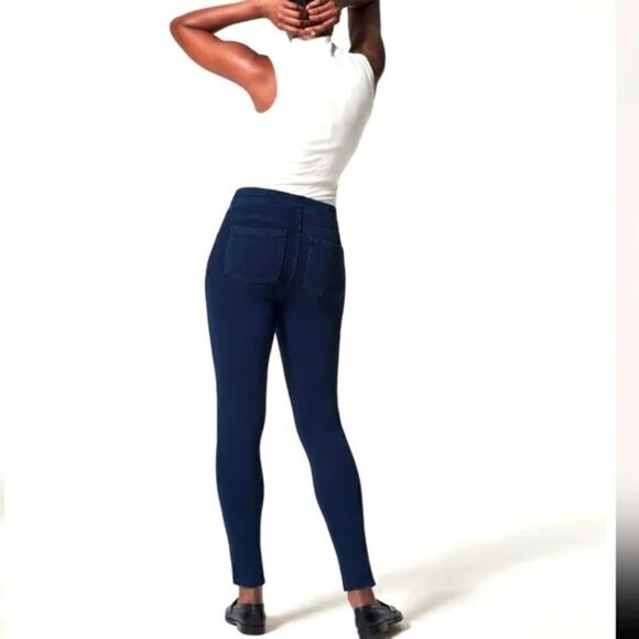 Spanx Jean-ish Jeggings Jean Leggings Twilight Sz M - Picture 3 of 10